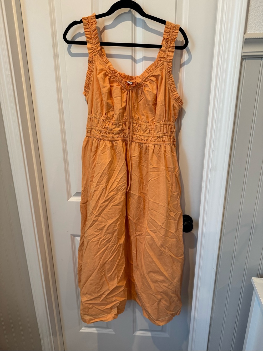 Old Navy Lightweight Peach-Orange Sleeveless Dress